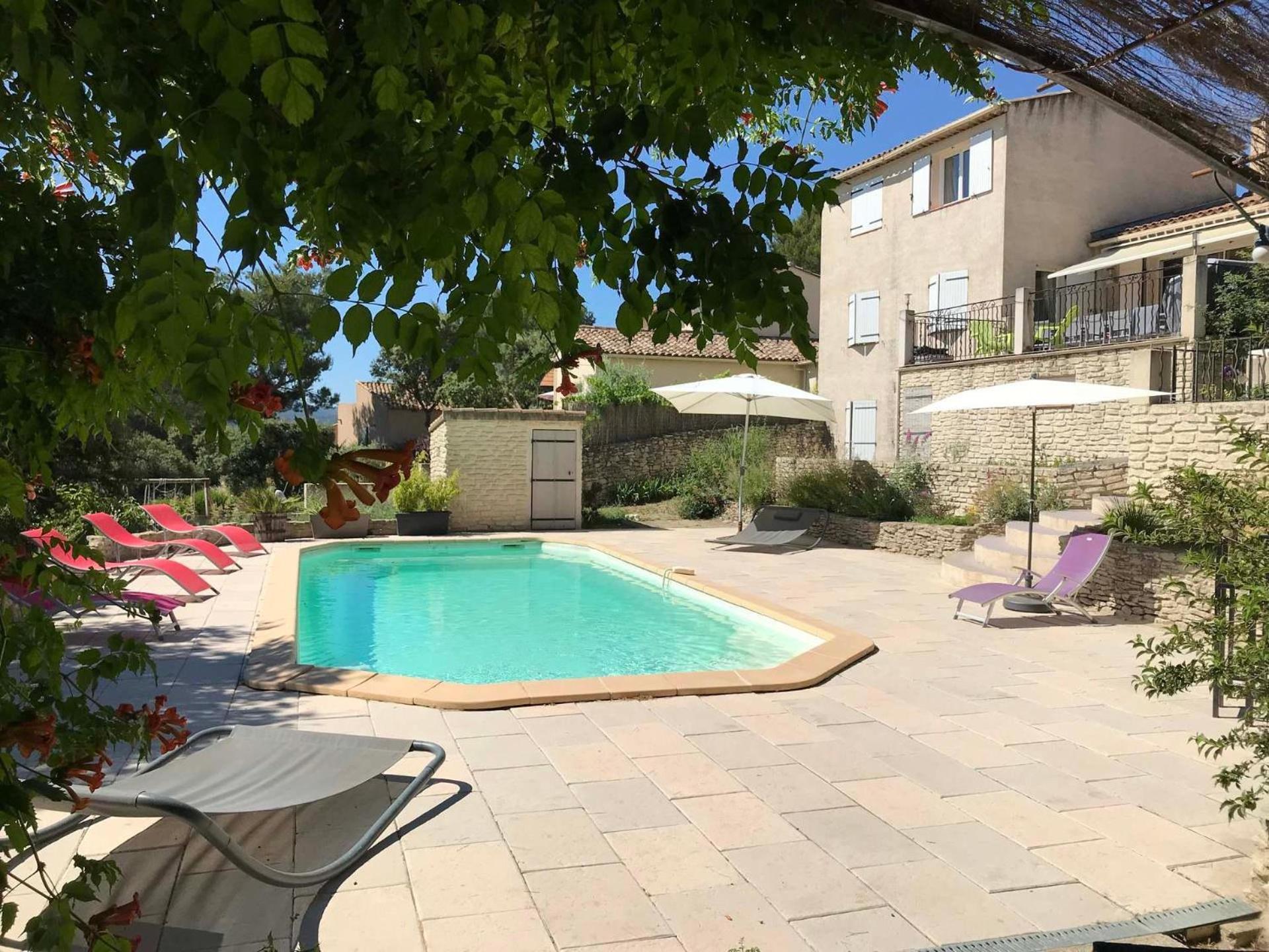 Villa With Pool And Beautiful View In The Luberon In Pujet Sur Durance - 10 Puget Luaran gambar