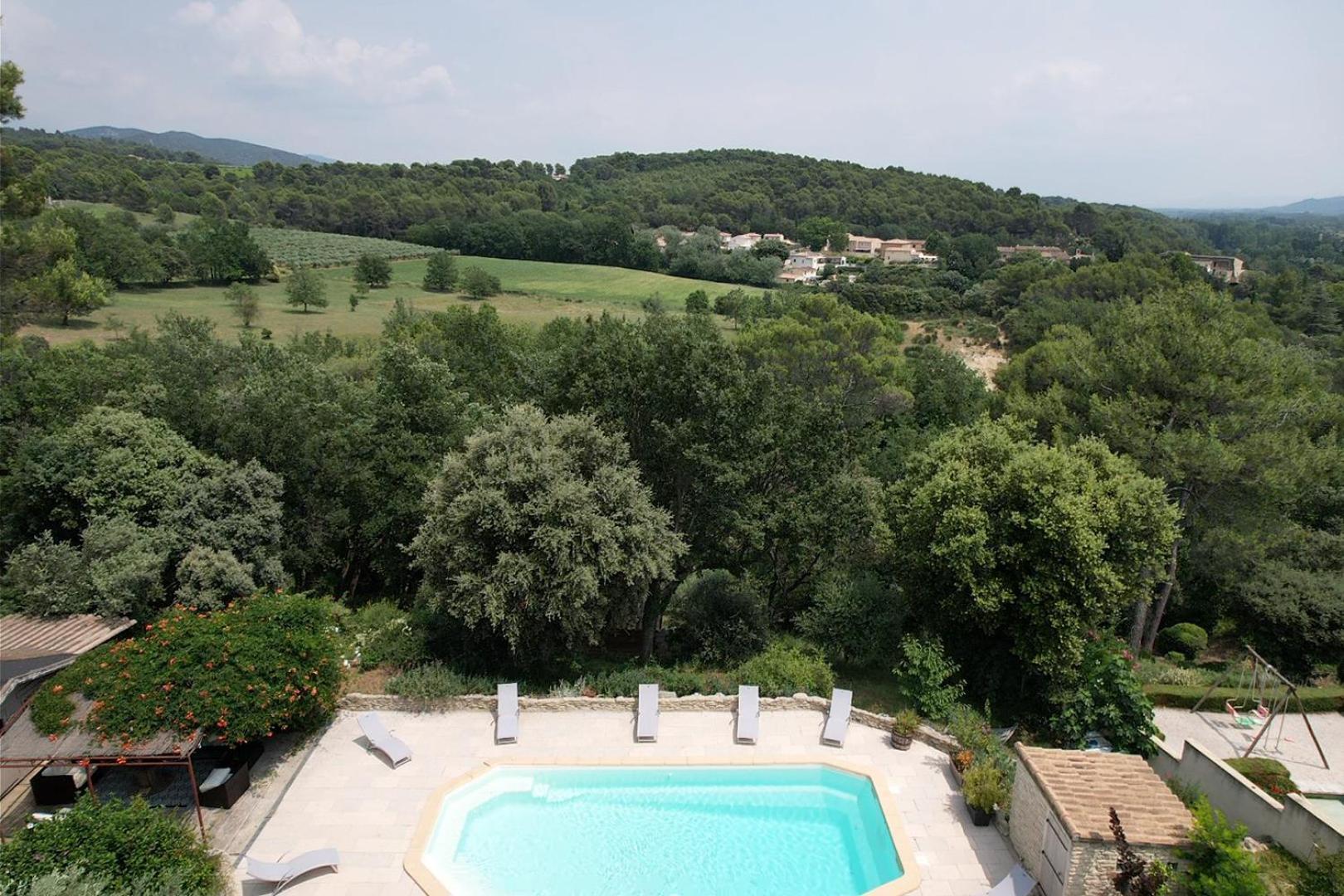 Villa With Pool And Beautiful View In The Luberon In Pujet Sur Durance - 10 Puget Luaran gambar