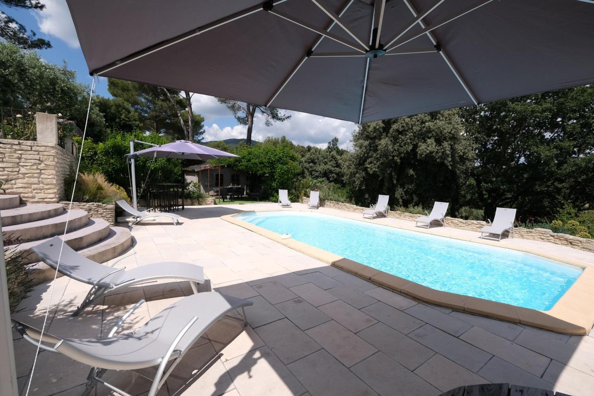 Villa With Pool And Beautiful View In The Luberon In Pujet Sur Durance - 10 Puget Luaran gambar